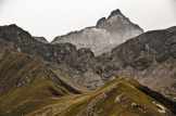 Croce Bulé, 1.813 m, mit Sicht auf den König aus Stein - Foto: © Wolfram Mikuteit